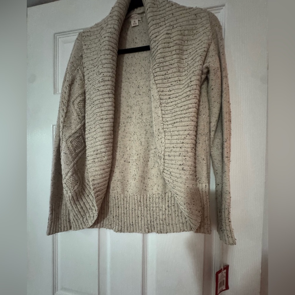 NWT Mossimo Supply Co. Cream Cardigan Sweater